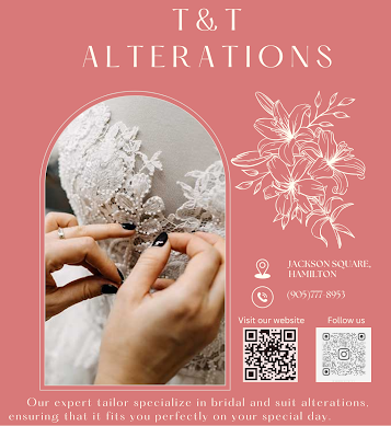 T&T Alterations and Dresses logo
